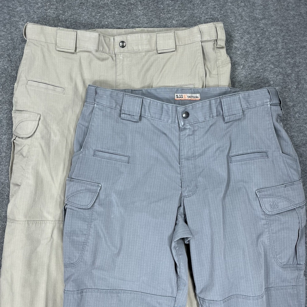 511 Tactical Stryke Pants Men 40x30 Khaki Cargo Ripstop 74369